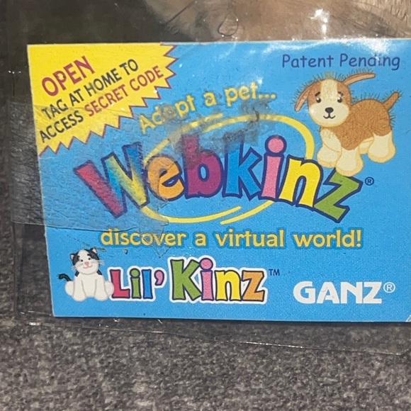 LIL’ Kinz WEBKINZ Ganz PUG HS105 hang & but Tag No Code plush stuffed animal - Picture 7 of 11